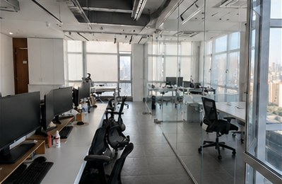 Office workspace and partitions